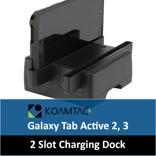 Galaxy Tab Active 2 & 3 2-Slot Charging Cradle