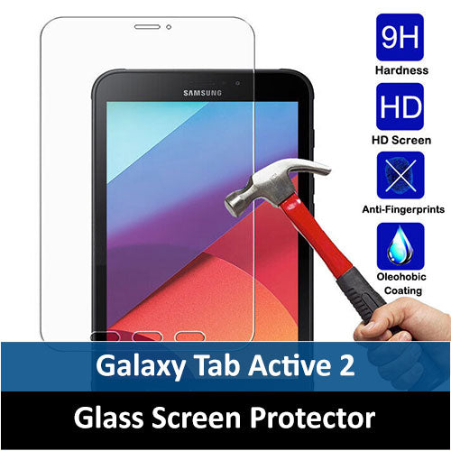 Galaxy Tab Active 2 Tempered Glass Screen Protector